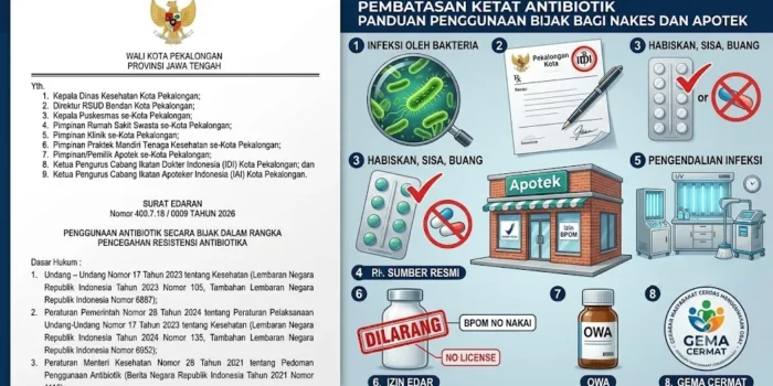 Wali Kota Pekalongan Minta Warga Bijak Gunakan Antibiotik
