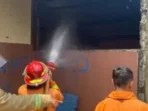 Detik-detik Kebakaran Gudang SMPN 1 Undaan Kudus